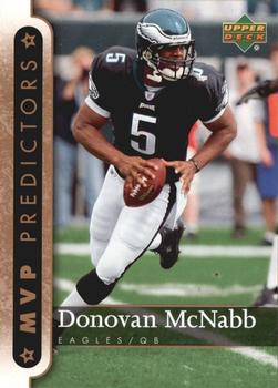 2007 Upper Deck - Predictors: NFL MVP #MVP-DM Donovan McNabb Front
