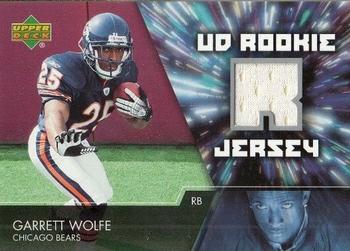 2007 Upper Deck - UD Rookie Jerseys #UDRJ-GW Garrett Wolfe Front
