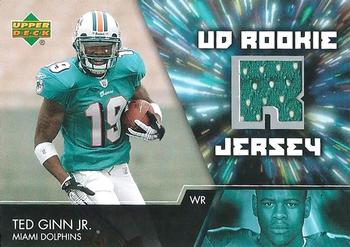 2007 Upper Deck - UD Rookie Jerseys #UDRJ-TG Ted Ginn Jr. Front