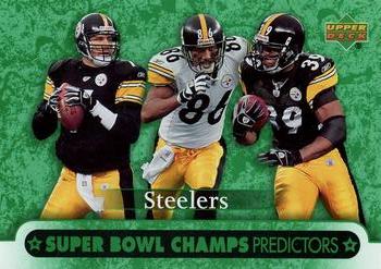 2007 Upper Deck - Predictors: Super Bowl Champs #SBP-25 Pittsburgh Steelers Front