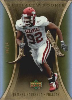 2007 Upper Deck Artifacts - Gold #174 Jamaal Anderson Front