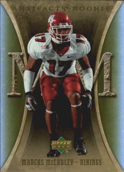 2007 Upper Deck Artifacts - Gold #186 Marcus McCauley Front
