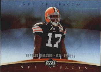 2007 Upper Deck Artifacts - NFL Facts #NF-BE Braylon Edwards Front