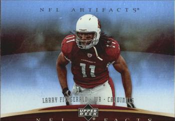 2007 Upper Deck Artifacts - NFL Facts #NF-LF Larry Fitzgerald Front