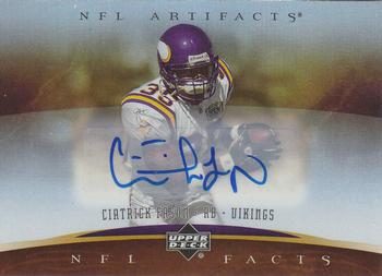 2007 Upper Deck Artifacts - NFL Facts Autographs #NF-CF Ciatrick Fason Front