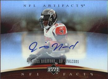 2007 Upper Deck Artifacts - NFL Facts Autographs #NF-JN Jerious Norwood Front