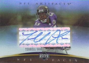 2007 Upper Deck Artifacts - NFL Facts Autographs #NF-TS Terrell Suggs Front