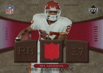 2007 Upper Deck Artifacts - NFL Artifacts Red #NFL-LJ Larry Johnson Front