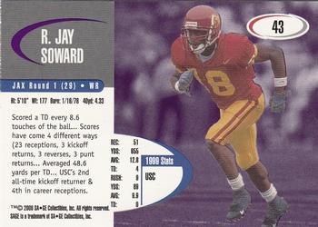 2000 SAGE #43 R.Jay Soward Back