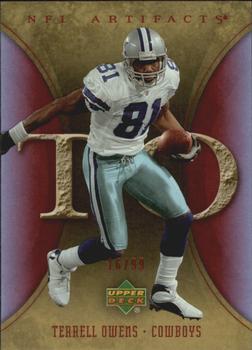 2007 Upper Deck Artifacts - Red #29 Terrell Owens Front