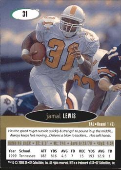 2000 SAGE HIT - NRG #31 Jamal Lewis Back