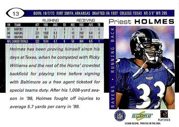 2000 Score #13 Priest Holmes Back