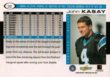 2000 Score #32 John Kasay Back