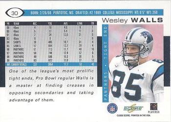 2000 Score #30 Wesley Walls Back
