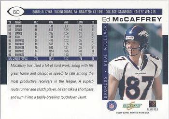 2000 Score #60 Ed McCaffrey Back