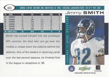 2000 Score #86 Jimmy Smith Back