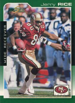 2000 Score #171 Jerry Rice Front