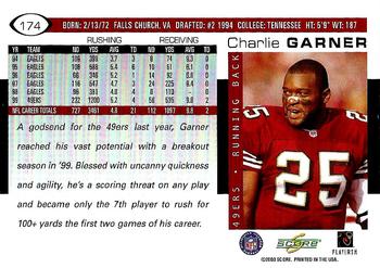 2000 Score #174 Charlie Garner Back