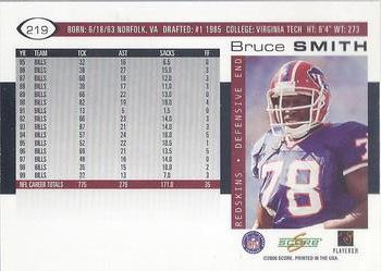 2000 Score #219 Bruce Smith Back