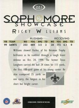 2000 Score #221 Ricky Williams Back