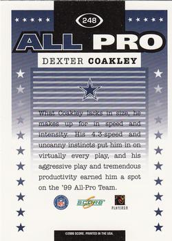 2000 Score #248 Dexter Coakley Back