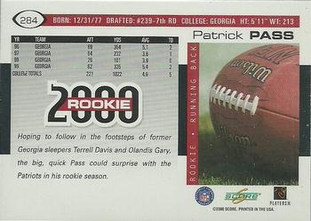2000 Score #284 Patrick Pass Back