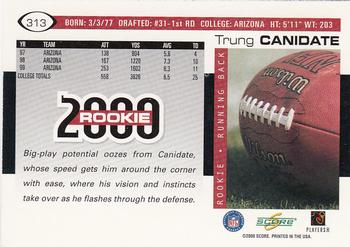 2000 Score #313 Trung Canidate Back