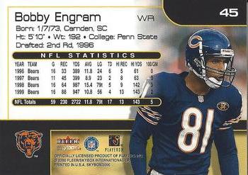 2000 SkyBox #45 Bobby Engram Back