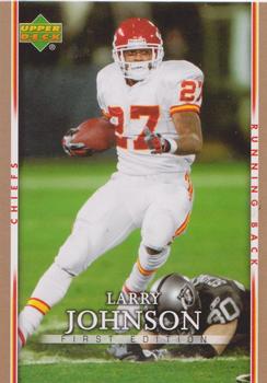 2007 Upper Deck First Edition - Gold #47 Larry Johnson Front
