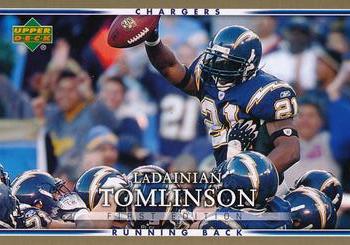 2007 Upper Deck First Edition - Gold #81 LaDainian Tomlinson Front