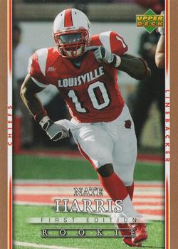 2007 Upper Deck First Edition - Gold #191 Nate Harris Front