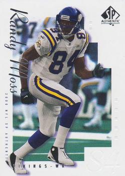2000 SP Authentic #46 Randy Moss Front
