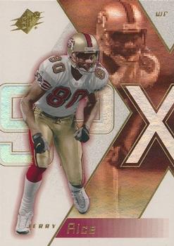 2000 SPx #76 Jerry Rice Front
