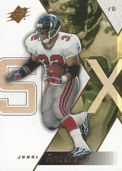 2000 SPx #5 Jamal Anderson Front