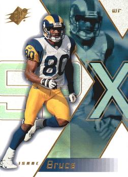 2000 SPx #72 Isaac Bruce Front