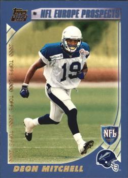 2000 Topps #59 Deon Mitchell Front