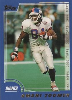 2000 Topps #66 Amani Toomer Front