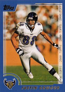 2000 Topps #72 Justin Armour Front