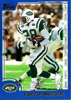 2000 Topps #90 Curtis Martin Front