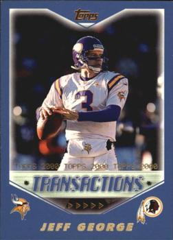 2000 Topps #171 Jeff George Front