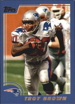 2000 Topps #261 Troy Brown Front