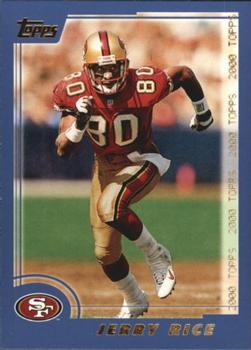 2000 Topps #310 Jerry Rice Front