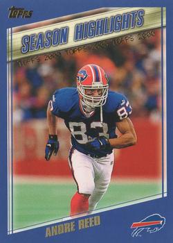 2000 Topps #329 Andre Reed Front