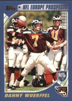 2000 Topps #346 Danny Wuerffel Front