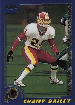2000 Topps Chrome #7 Champ Bailey Front