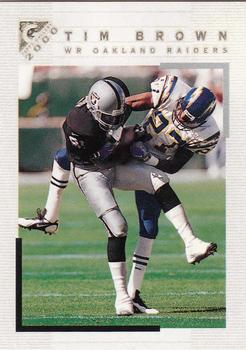 2000 Topps Gallery #114 Tim Brown Front