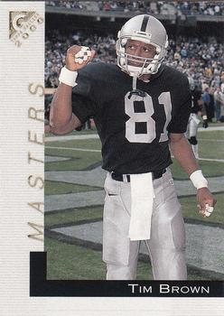2000 Topps Gallery #128 Tim Brown Front