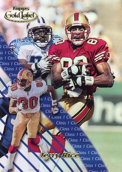 2000 Topps Gold Label #13 Jerry Rice Front