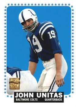 2000 Topps - Johnny Unitas Reprints #R8 Johnny Unitas Front