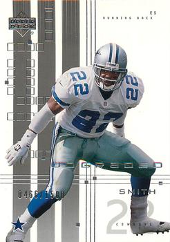 2000 UD Graded #22 Emmitt Smith Front